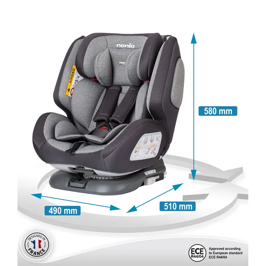 One360° Isofix / مجموعة مزيج رمادي 0+/1/2/3 (0-36 كجم) One360° Isofix / مجموعة مزيج رمادي 0+/1/2/3 (0-36 كجم)