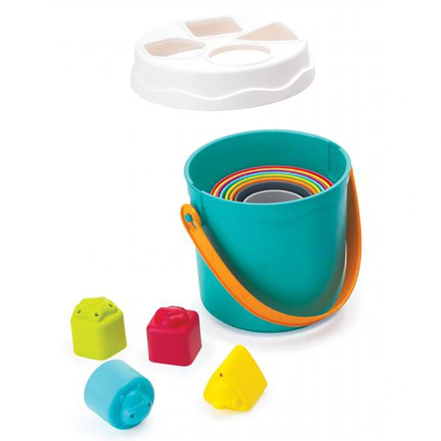 Infantino Shape Sorting Stack'n Nest Buckets Infantino Shape Sorting Stack'n Nest Buckets