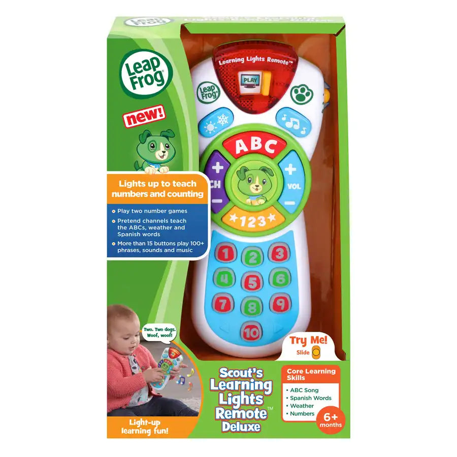 لعبة LeapFrog Scout's Learning Lights الفاخرة عن بعد لعبة LeapFrog Scout's Learning Lights الفاخرة عن بعد