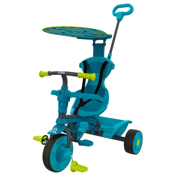 Mookie TP Trikes 4 In 1 Kids Tricycle Dino Discovery (Blue)