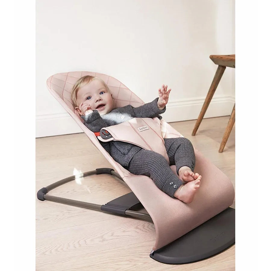 BabyBjörn Bouncer Bliss - Cotton (Old rose)