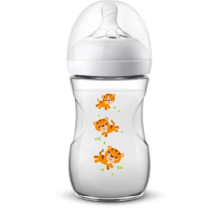 Philips Avent - Natural 2.0 Baby Bottle Tiger 260ml 1pc - SCF070/20