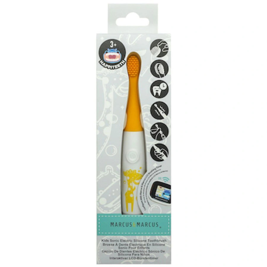 Marcus & Marcus Kids Sonic Electric Silicone Toothbrush - Lola Marcus & Marcus Kids Sonic Electric Silicone Toothbrush - Lola
