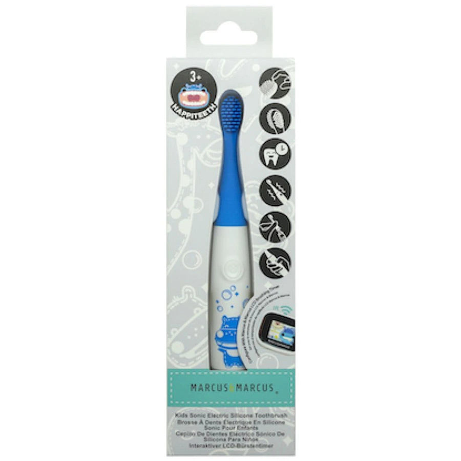 Marcus & Marcus Kids Sonic Electric Silicone Toothbrush - Lucas Marcus & Marcus Kids Sonic Electric Silicone Toothbrush - Lucas