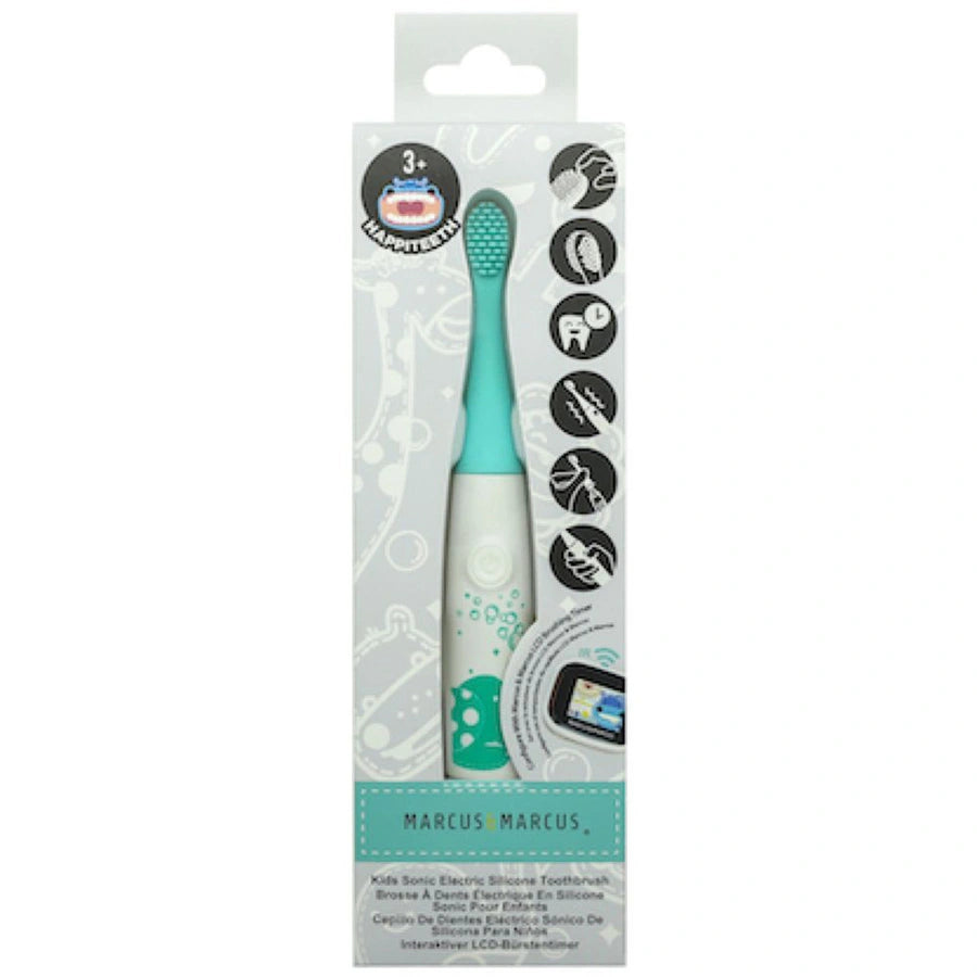 Marcus & Marcus Kids Sonic Electric Silicone Toothbrush - Ollie Marcus & Marcus Kids Sonic Electric Silicone Toothbrush - Ollie