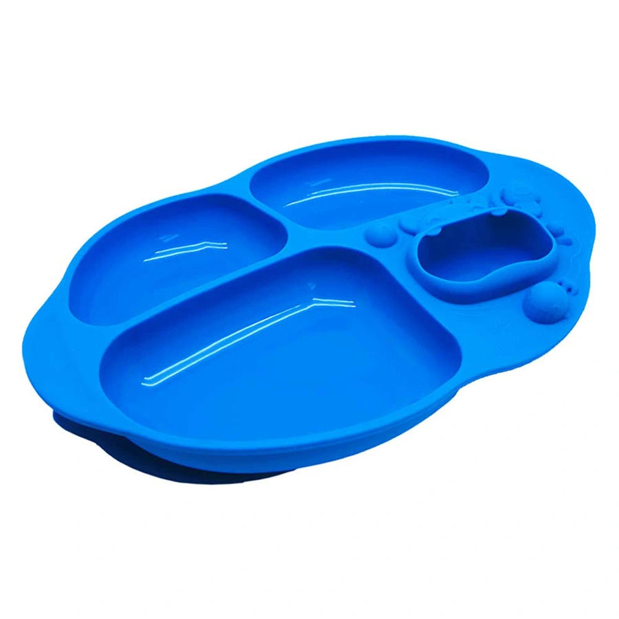 Marcus & Marcus Yummy Dips Suction Divided Plate  - Lucas