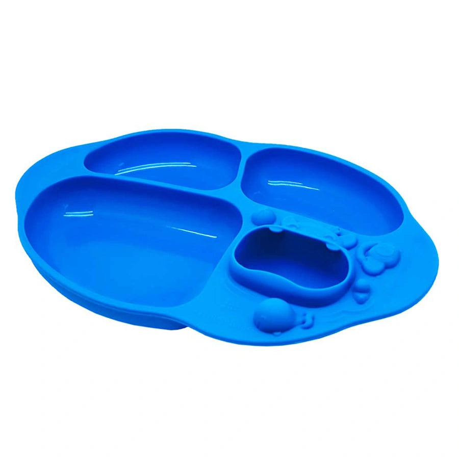 Marcus & Marcus Yummy Dips Suction Divided Plate  - Lucas