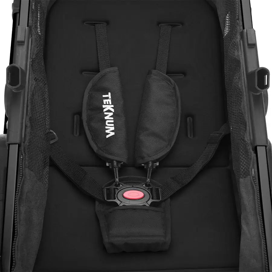 Teknum 3 in 1 Story Pram Stroller and Diaper Bag Bundle (Space Grey)