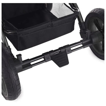 Teknum 3 in 1 Story Pram Stroller and Diaper Bag Bundle (Space Grey)