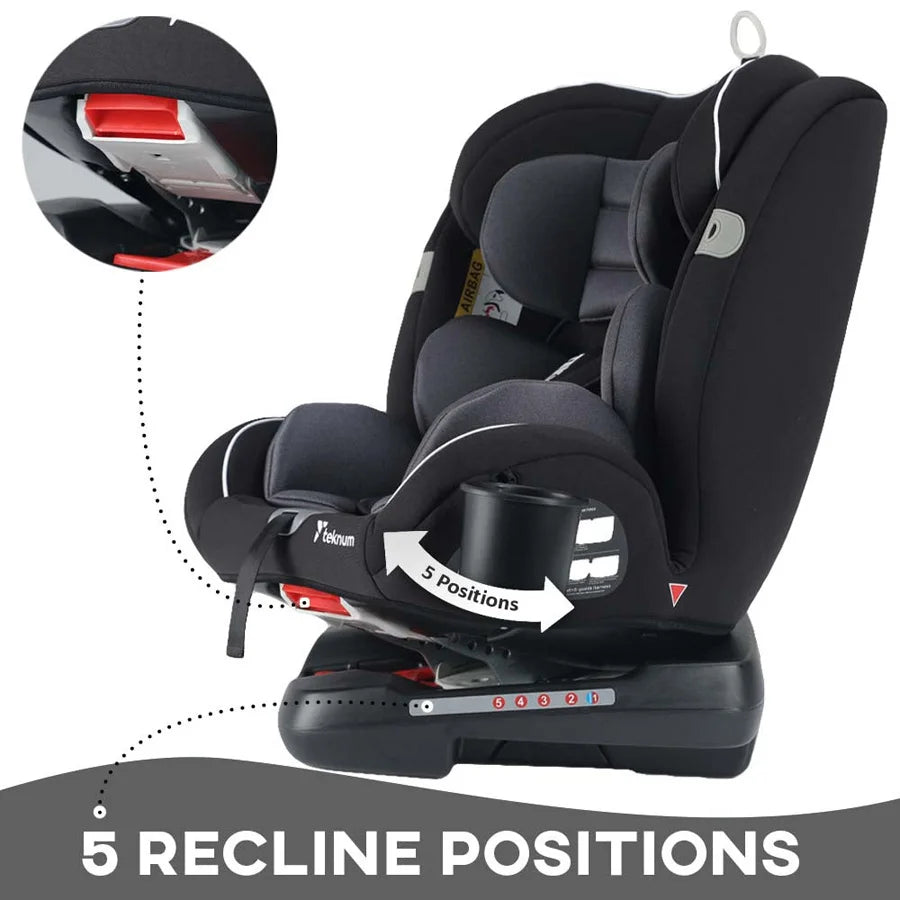 Teknum - Evolve 360 Car Seat Group 0/1/2/3 (Grey)