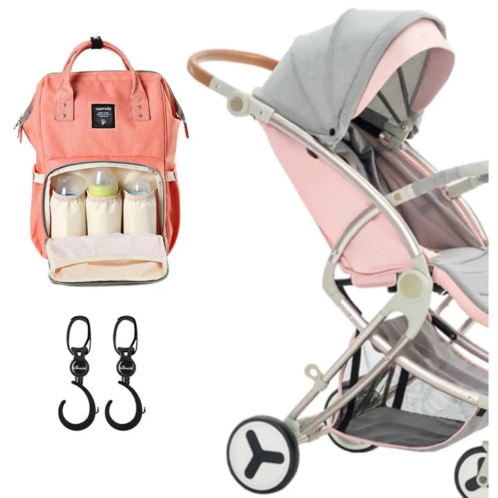 Teknum - Feather Lite Traveller Stroller A1 Story (Light Pink Combo)