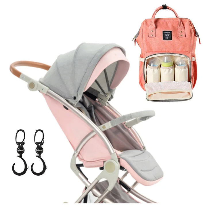 Teknum - Feather Lite Traveller Stroller A1 Story (Light Pink Combo)