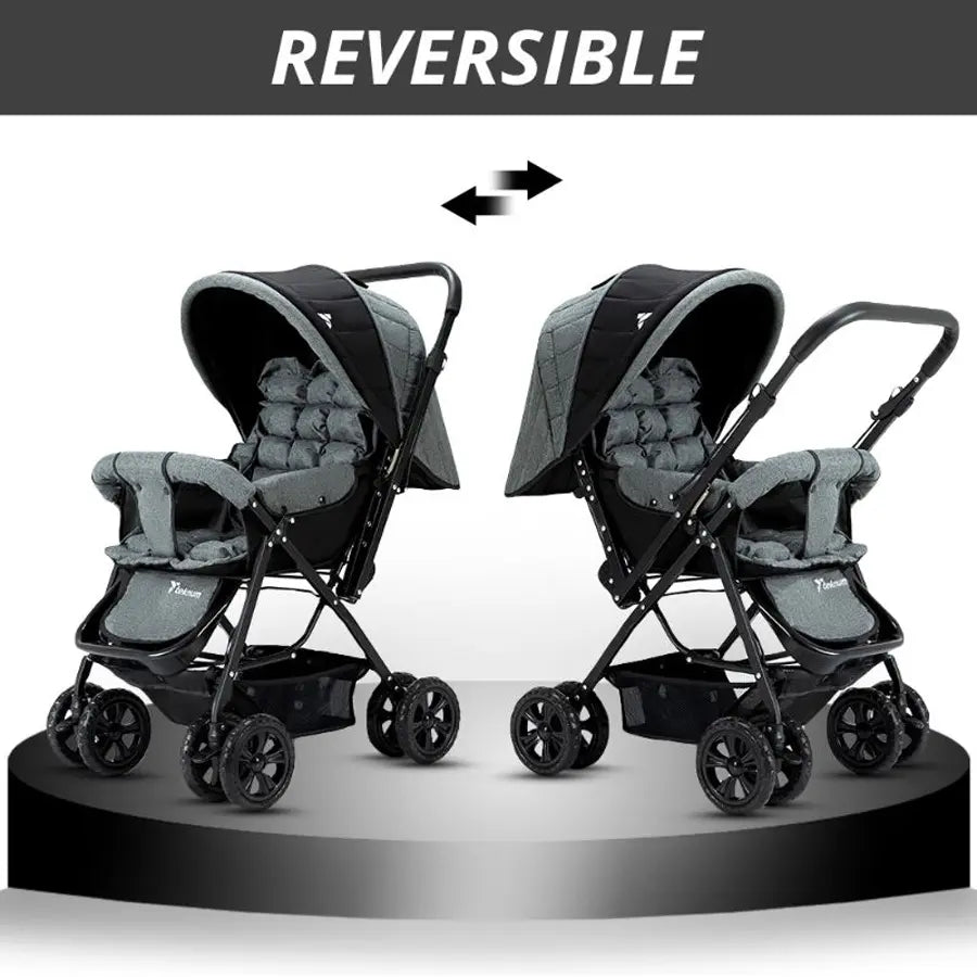 Teknum Look At Me Reversible Stroller (Grey)