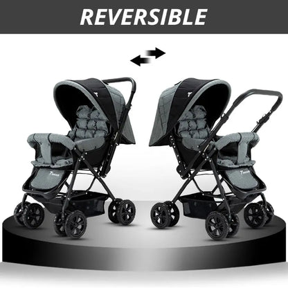 Teknum Look At Me Reversible Stroller (Grey)