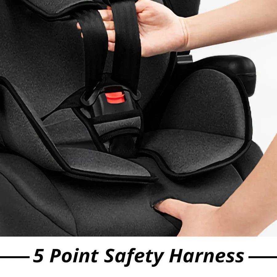 Teknum Pack and Go Foldable Car Seat (Black)