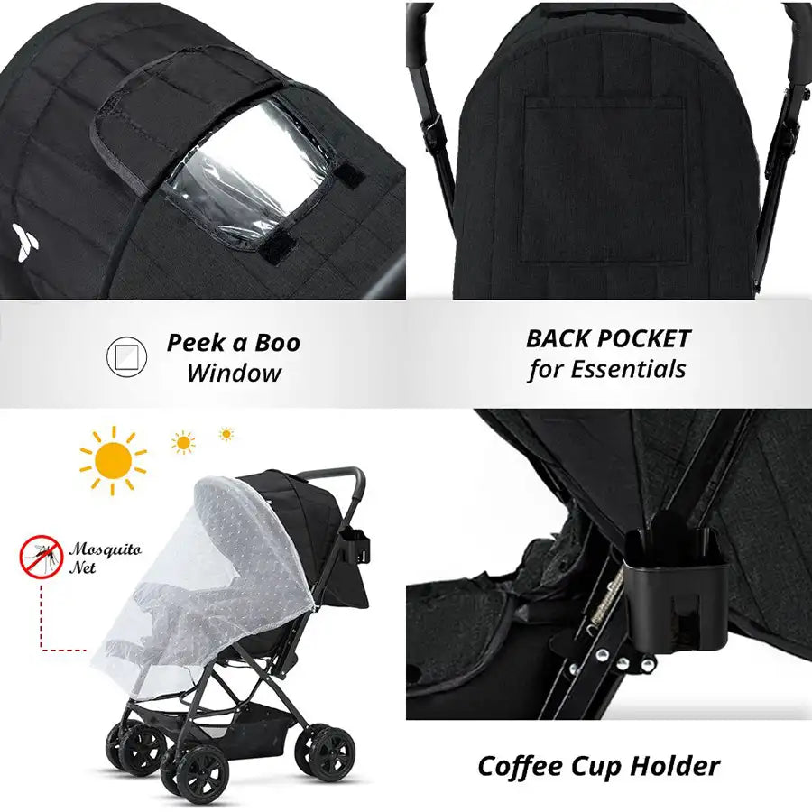 Teknum Reversible Travel System (Black)