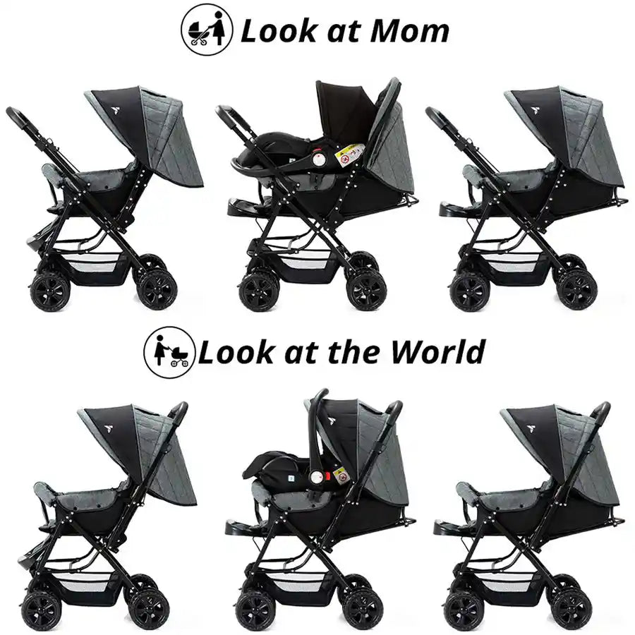 Teknum Reversible Travel System (Grey)