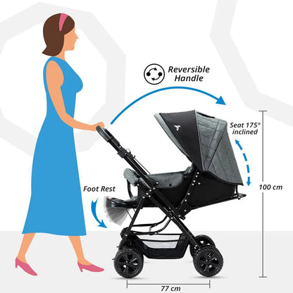 Teknum Reversible Travel System (Grey)