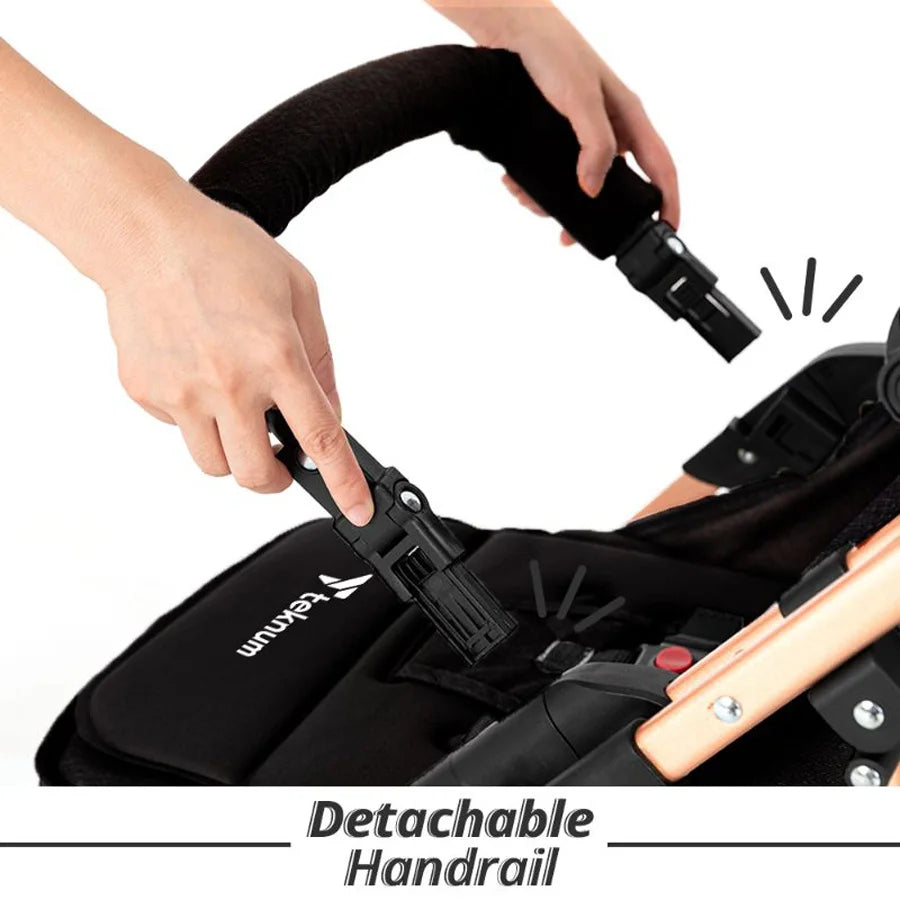 Teknum - Reversible Trip Stroller (Black)