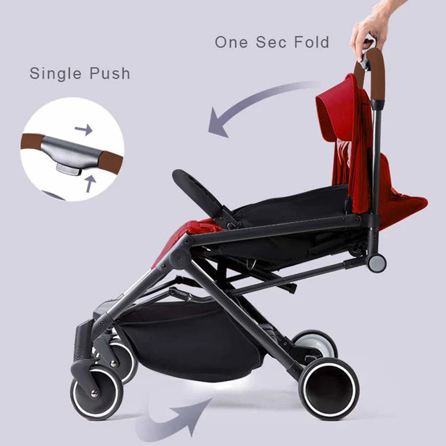 Teknum - Travel Lite Stroller SLD (Red)