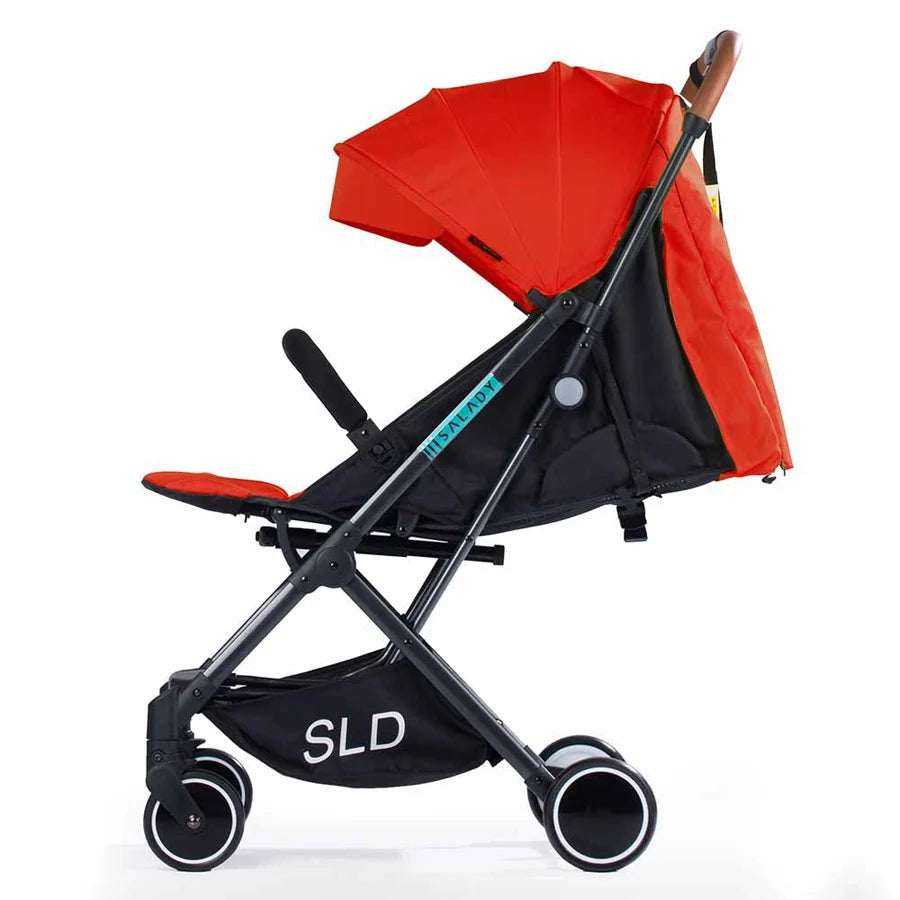 تيكنوم - عربة الأطفال خفيفة لللسفر SLD (أحمر) تيكنوم - عربة الأطفال خفيفة لللسفر SLD (أحمر)