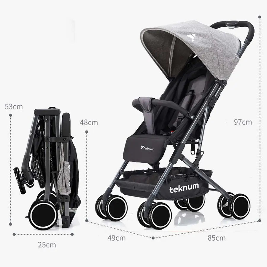 Teknum Yoga Lite Stroller (Grey)