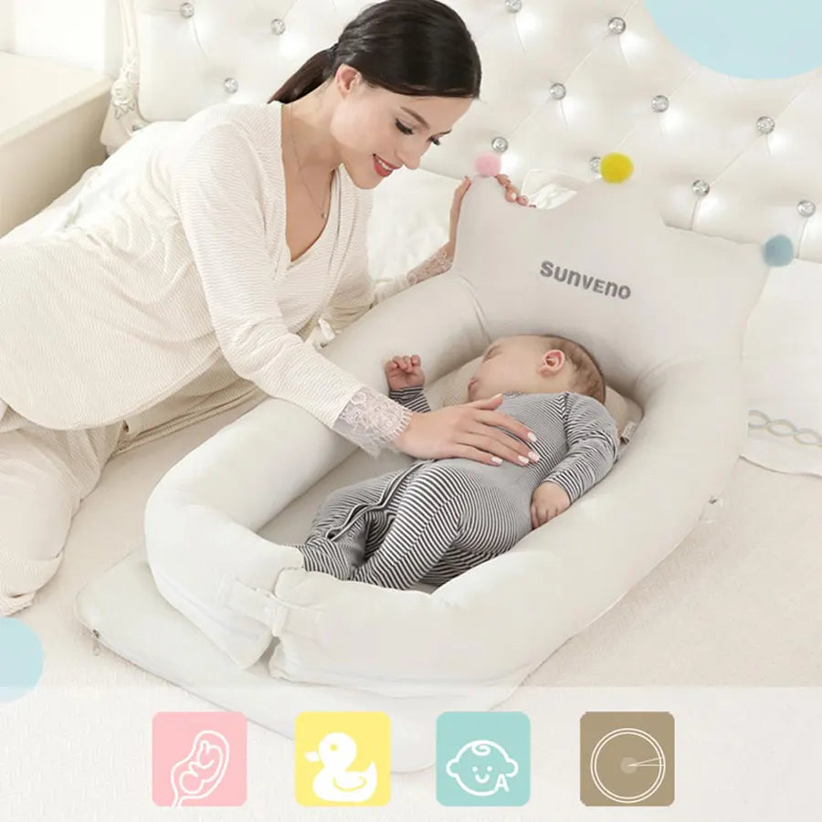 Sunveno All Season Royal Baby Nest (White)