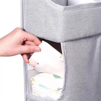 سنفينو بيبي بيدسايد بورتابل كريب أورجانيزير (رمادي)