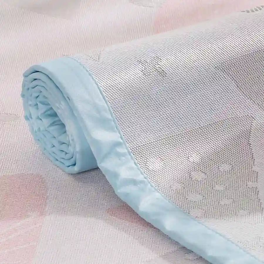 Sunveno Baby Mattress Protector Multipurpose Mat - L (Blue)