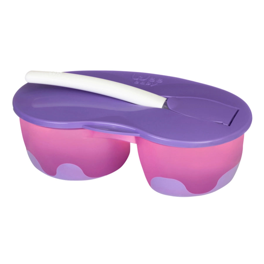 Wee Baby - 2-Section Feeding Bowl Set