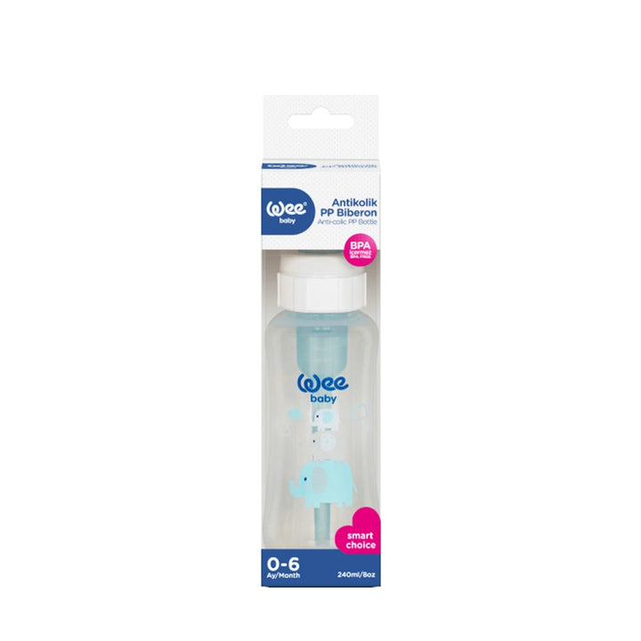 Wee Baby - Anticolic PP Feeding Bottle 240 ml (0-6M)