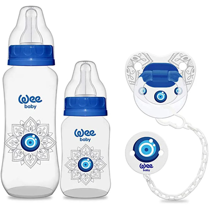 Wee Baby - Evil Eye New born baby gift  Set (3 Pcs)