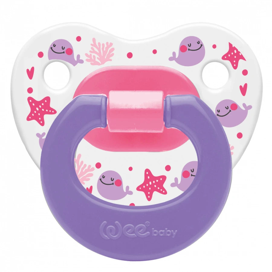 Wee Baby - Patterned Body Orthodontic Soother 18+