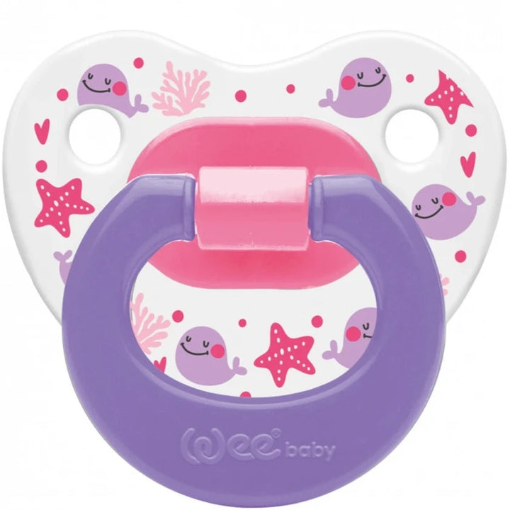 Wee Baby - Patterned Body Orthodontic Soother 18+