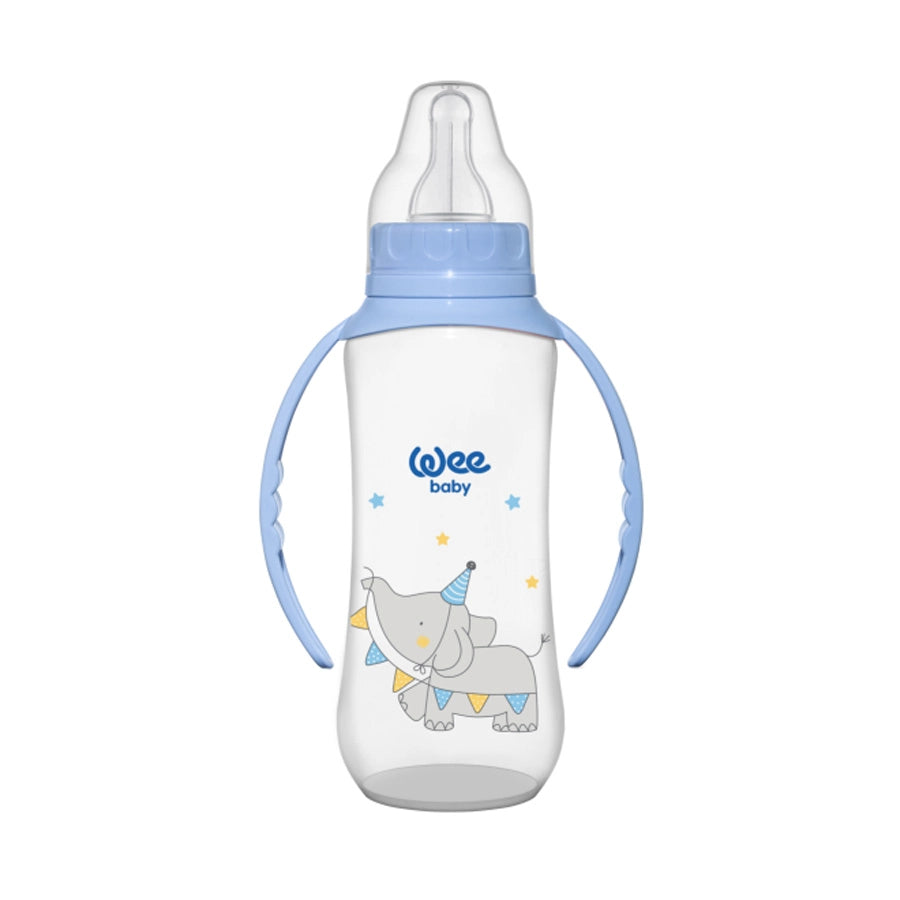 Wee Baby - PP Feeding Bottles with Grip 270 ml (silicone nipple 6-18M)
