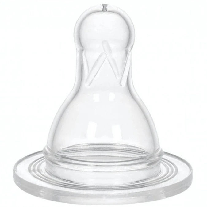 Wee Baby - Silicone Spare Round Teat for Bottle 0-6m