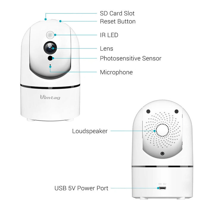 Vimtag 851 Full HD 2Mega Pixel IP Camera