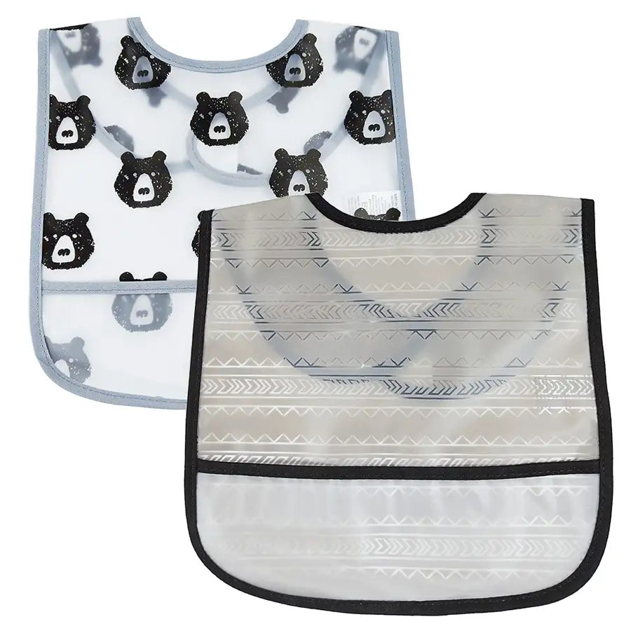 Hudson Baby Bibs 2 Pcs Set