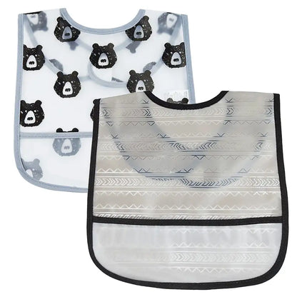 Hudson Baby Bibs 2 Pcs Set