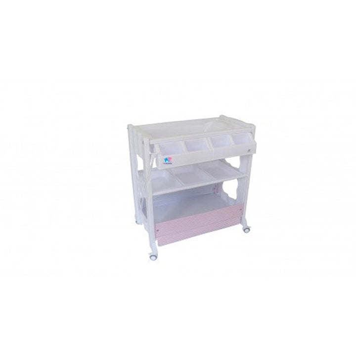 TheKiddoz Changing Table with Bathtub - Girl