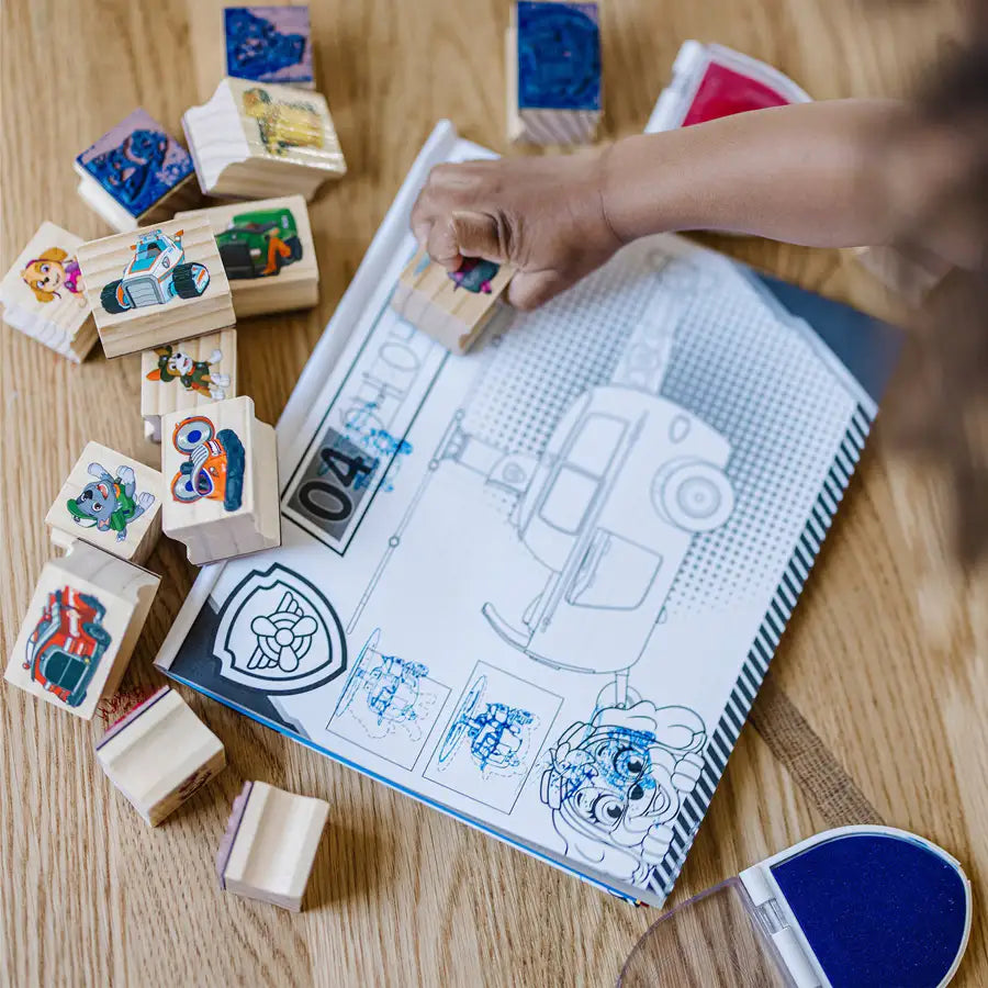مجموعة أنشطة طوابع خشبية من Melissa and Doug Paw Patrol مجموعة أنشطة طوابع خشبية من Melissa and Doug Paw Patrol