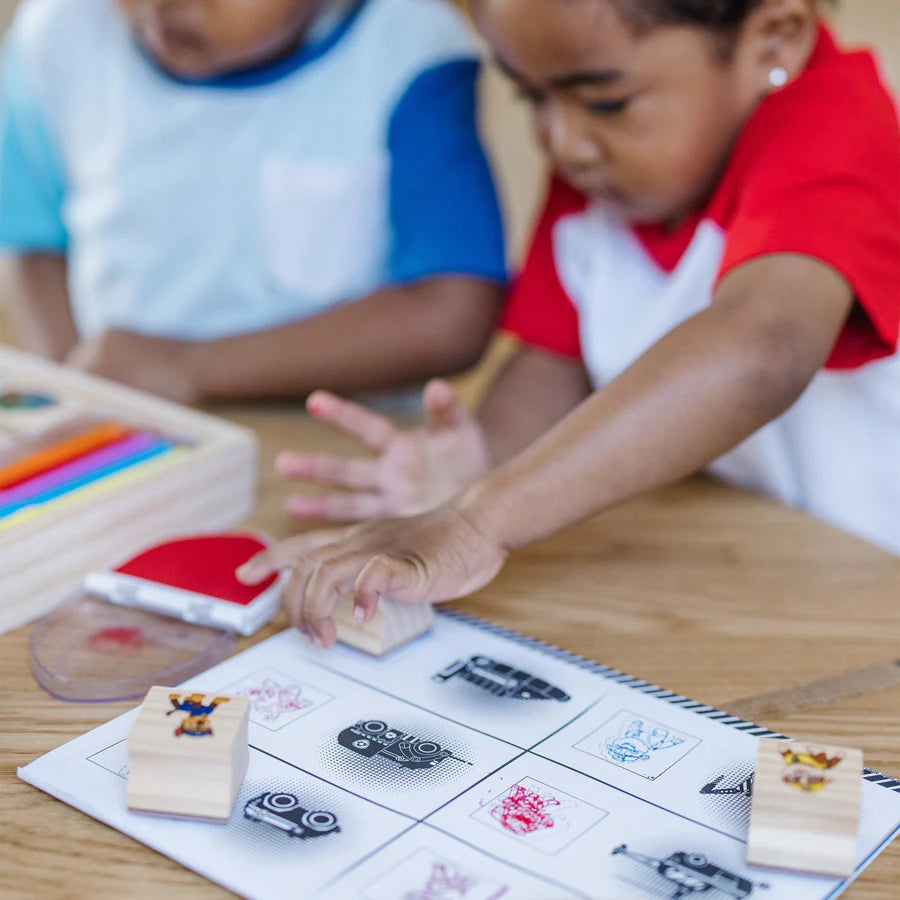 مجموعة أنشطة طوابع خشبية من Melissa and Doug Paw Patrol مجموعة أنشطة طوابع خشبية من Melissa and Doug Paw Patrol