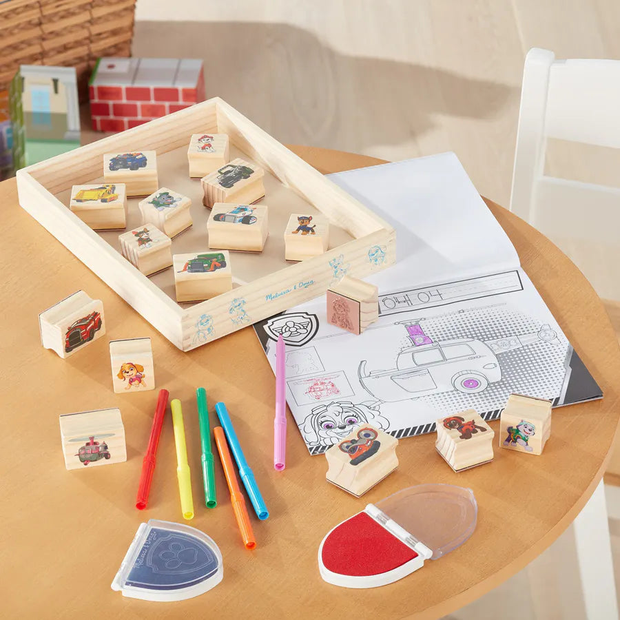 مجموعة أنشطة طوابع خشبية من Melissa and Doug Paw Patrol مجموعة أنشطة طوابع خشبية من Melissa and Doug Paw Patrol