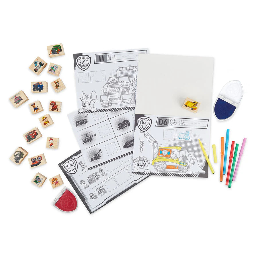مجموعة أنشطة طوابع خشبية من Melissa and Doug Paw Patrol مجموعة أنشطة طوابع خشبية من Melissa and Doug Paw Patrol
