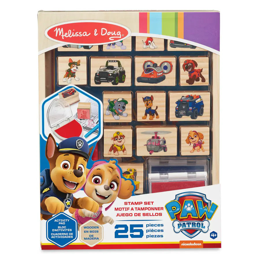 مجموعة أنشطة طوابع خشبية من Melissa and Doug Paw Patrol مجموعة أنشطة طوابع خشبية من Melissa and Doug Paw Patrol