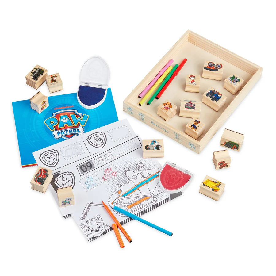 مجموعة أنشطة طوابع خشبية من Melissa and Doug Paw Patrol مجموعة أنشطة طوابع خشبية من Melissa and Doug Paw Patrol