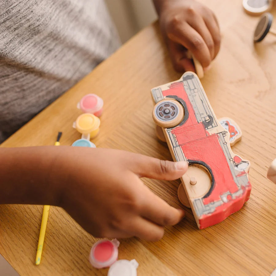 مجموعة الحرف الخشبية من Melissa and Doug Paw Patrol - المركبات مجموعة الحرف الخشبية من Melissa and Doug Paw Patrol - المركبات