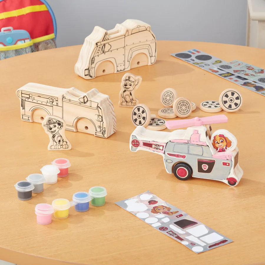 مجموعة الحرف الخشبية من Melissa and Doug Paw Patrol - المركبات مجموعة الحرف الخشبية من Melissa and Doug Paw Patrol - المركبات
