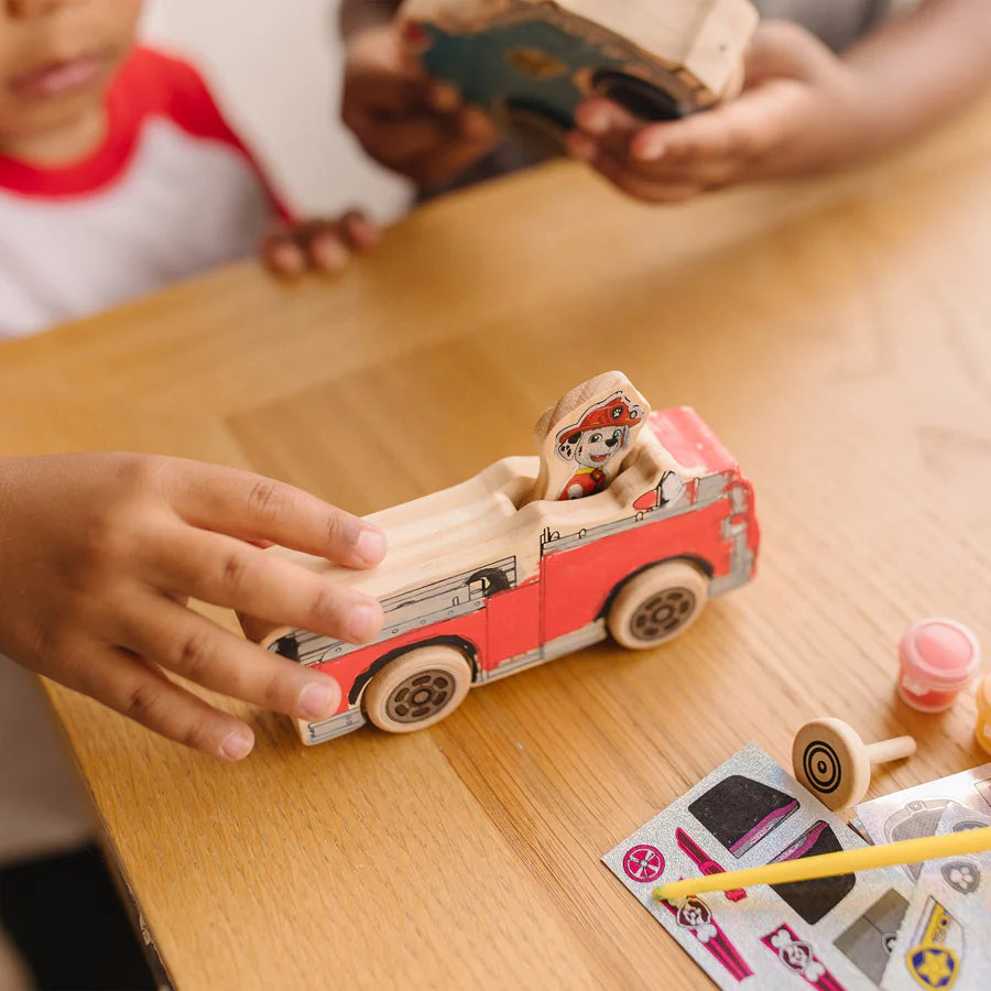 مجموعة الحرف الخشبية من Melissa and Doug Paw Patrol - المركبات مجموعة الحرف الخشبية من Melissa and Doug Paw Patrol - المركبات