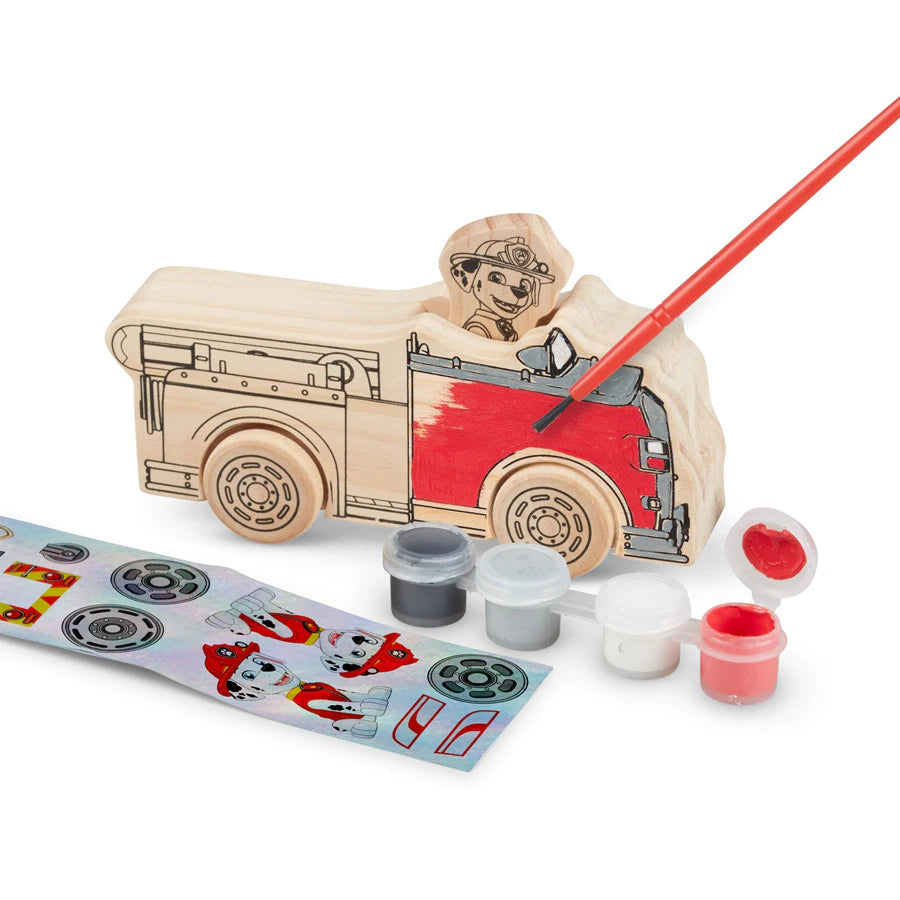 مجموعة الحرف الخشبية من Melissa and Doug Paw Patrol - المركبات مجموعة الحرف الخشبية من Melissa and Doug Paw Patrol - المركبات
